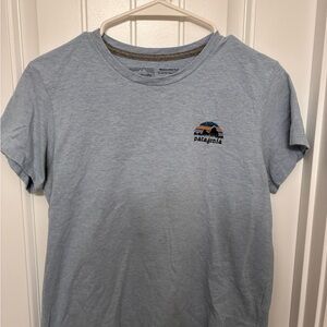 Patagonia Women’s Sky Blue Responsibili-Tee Short Sleeve Tee